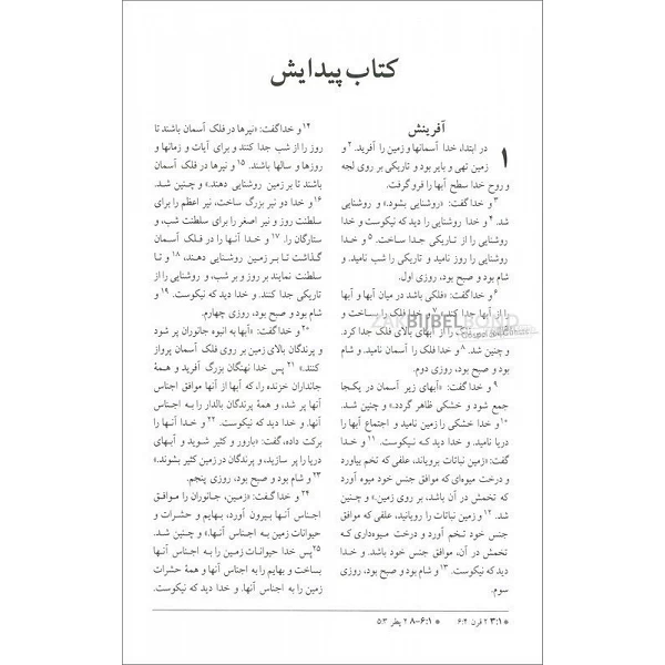 Persian Bible POV hardcover