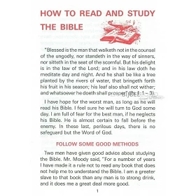 Engels, How to read and study the Bible