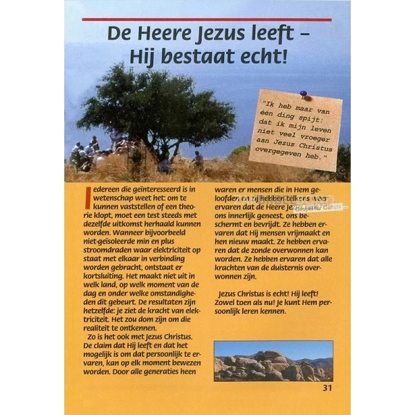 Nederlands - Jezus onze enige Hoop