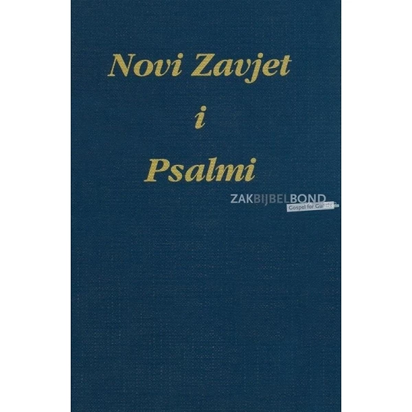 Kroatisch Nieuw Testament met Psalmen, paperback