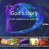 Engelse/Spaanse/Portugese Evangelisatiefilm (DVD) - GOD'S STORY: Van Schepping tot Eeuwigheid
