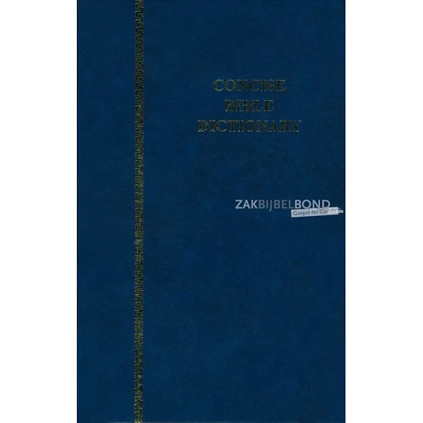 Engels, Concise Bible Dictionary, harde kaft
