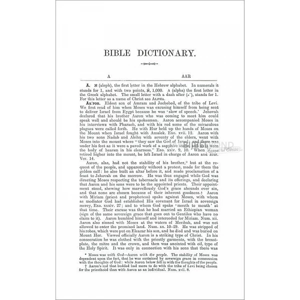Engels, Concise Bible Dictionary, harde kaft