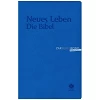 Duitse Bijbel, Neues Leben-vertaling, medium formaat, italiaans kunstleer, Azzuro