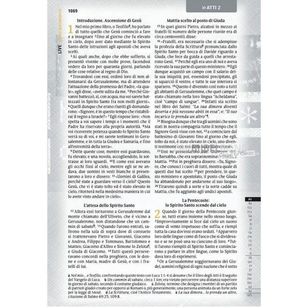 Italiaanse JongerenBijbel, Nuova Riveduta 2006, harde kaft