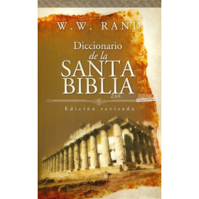 Spaans bijbels woordenboek  door W.W. Rand - herziene editie - met paperback kaft