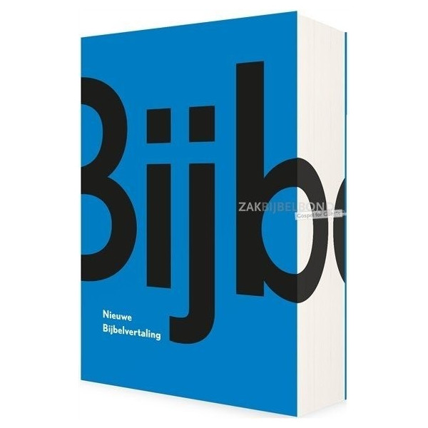 Nederlandse Bijbel in de Nieuwe Bijbelvertaling (NBV). Uitgevoerd met paperback kaft