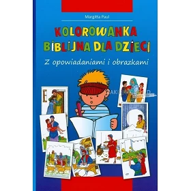 Poolse Kinderbijbel, "Kleurbijbel", M. Paul, paperback