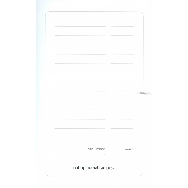 Inlegvel voor HuwelijksBijbel / TrouwBijbel