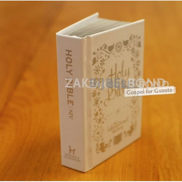 Engelse Bijbel NIV - Tiny white gift Bible