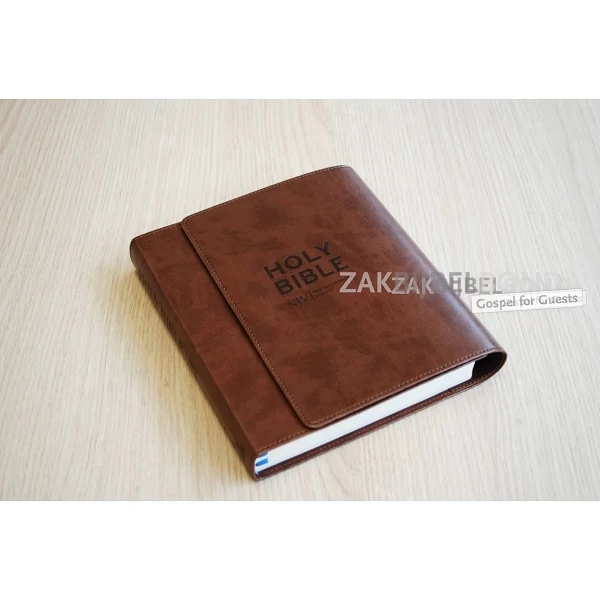 Engelse Bijbel NIV - Journaling Bible brown