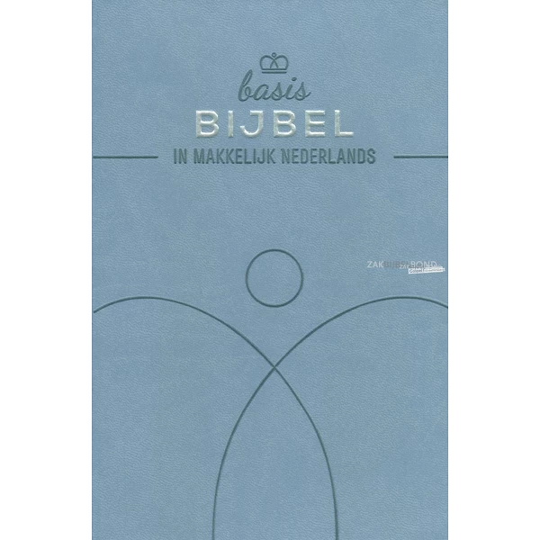 BASISBIJBEL - vivella - The Bible in easy Dutch. Medium sized with Vivella cover.