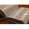 Engelse Bijbel in de New International Version (NIV) - POCKET PASTEL BLUE BIBLE - Medium formaat met zilversnede