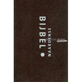 Naardense Bijbel in groot formaat met harde kaft in diep bordeaux rood