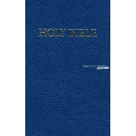 Engelse Bijbel KJV - Royal Ruby Text Bible (hardback) - Blue