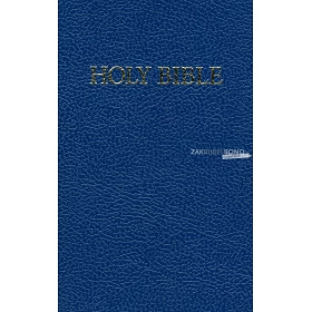 English Bible in the King James Version - Royal Ruby Text Bible (hardback) - Blue