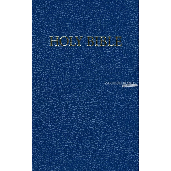 Engelse Bijbel KJV - Royal Ruby Text Bible (hardback) - Blue