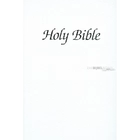 Engelse Bijbel KJV - Royal Ruby Text Presentation Bible (white hardback) - White