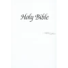 English Bible in the King James Version - Royal Ruby Text Presentation Bible (white hardback) - White