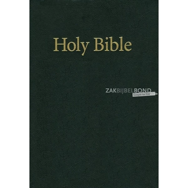 English Bible in the King James Version - Windsor Text Bible (hardback) - Black