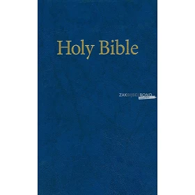 English full Bible in the King James Version - Windsor Text Bible (hardback) - Blue