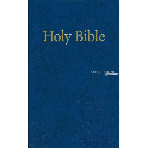 English full Bible in the King James Version - Windsor Text Bible (hardback) - Blue