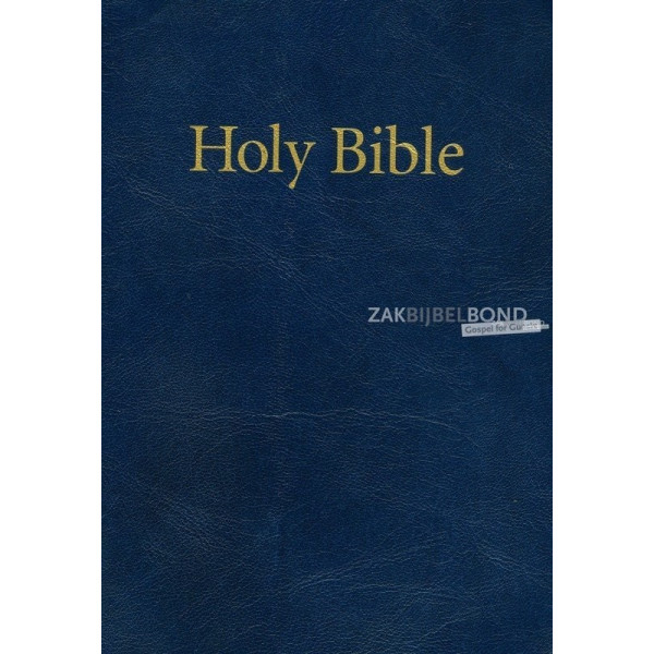 English Bible in the King James Version - Windsor Text Bible (vinyl) - Blue
