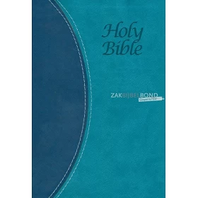 Engelse Bijbel KJV - Windsor Text Bible (Vivella) - Two-Tone Blue