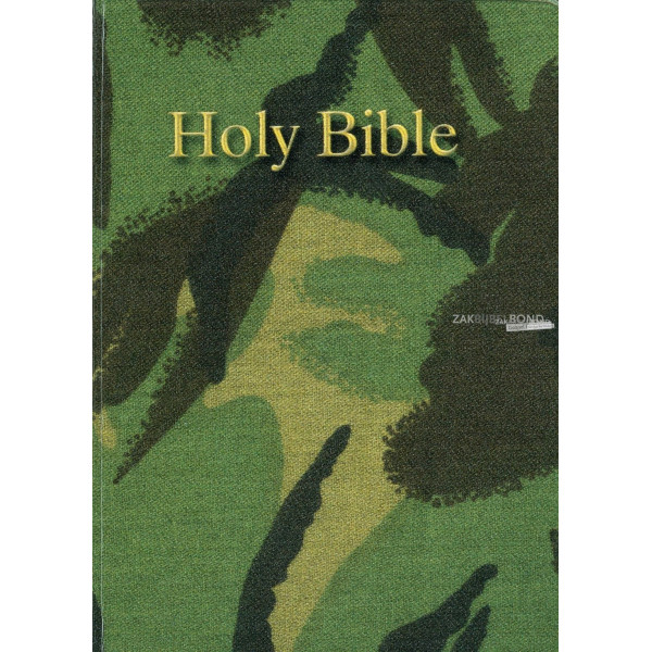 English Bible in the King James Version Pocket Reference Bible (camouflage vinyl)