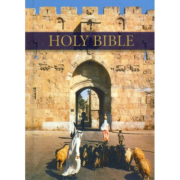 English Bible in the King James Version - Royal Ruby Text Bible (pictorial hardback)