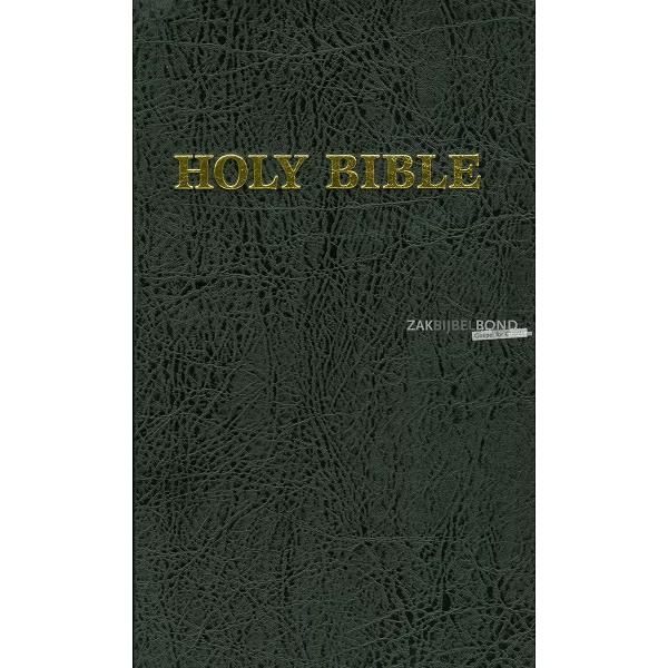 Engelse Bijbel in de King James Version - Comfort Text Bible (hardback) - Black