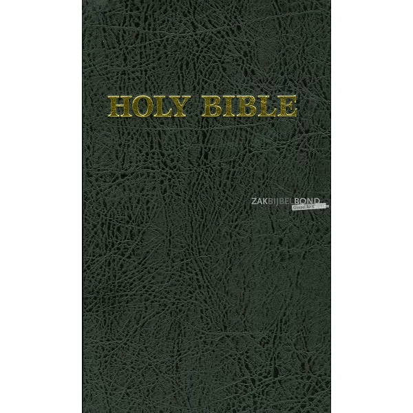 English Bible KJV - Comfort Text Bible (hardback) - Black