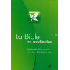 Franse Studiebijbel in de Nouvelle Bible Segond (NBS) bijbelvertaling - LA BIBLE EN APPLICATION - Groot formaat met harde kaft