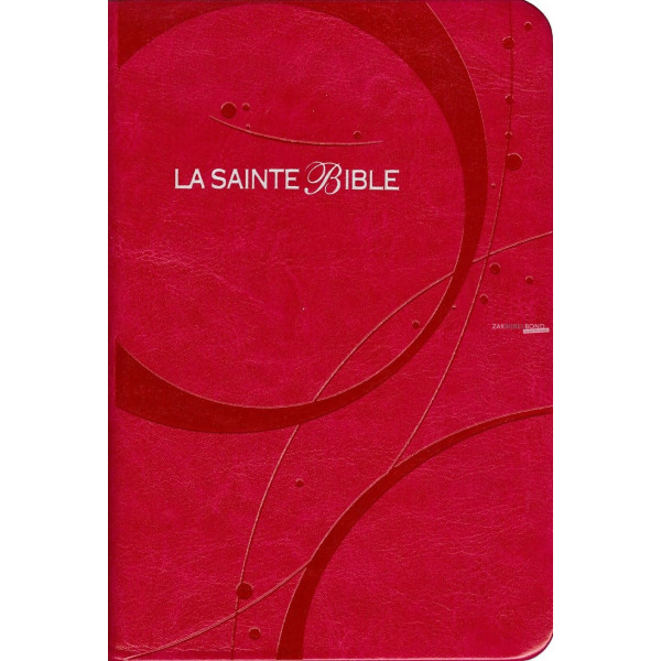 French Bible in Louis Segond 1910 translation. Medium size with imitation leather and silver edged paper.