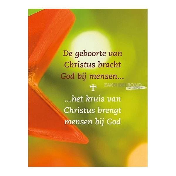 Nederlands evangelisatieboekje - Kerst is een wonder