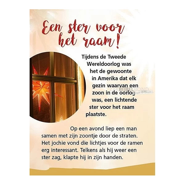 Nederlands evangelisatieboekje - Kerst is een wonder