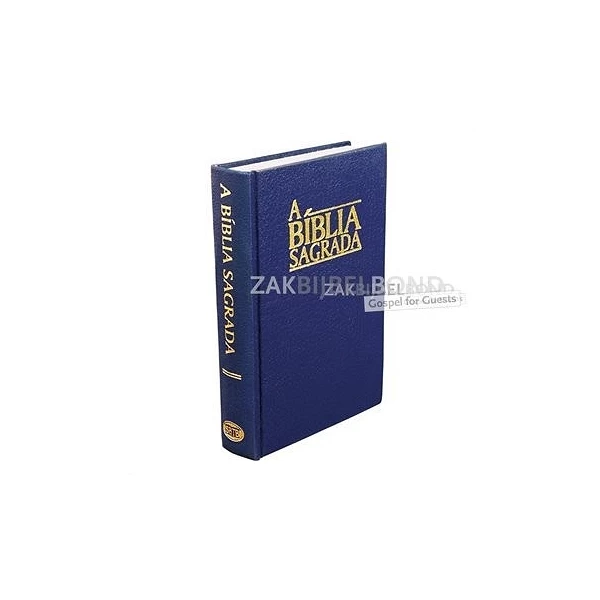 Portuguese Bible ACF compact blue