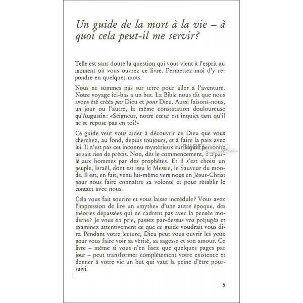 Frans, Reisgids voor het leven, Menzies