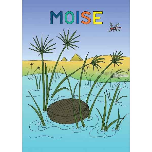 Roemeens kleurboek - Mozes