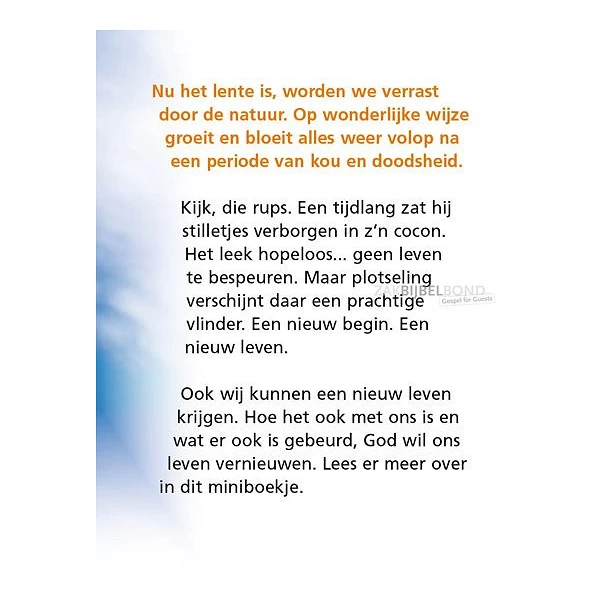 Dutch Easter booklet - New Life