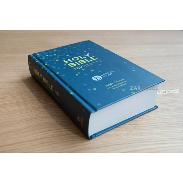 Engelse Bijbel NIV - Larger print single column