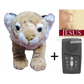 Wildlife StoryTeller Tiger met The Story of Jesus in het Russisch