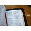 Engelse Bijbel NIV - Compact zwart leer rits