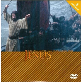 Jezusfilm op DVD in 8 talen gesproken
