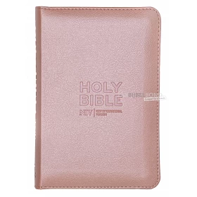English NIV Bible - Pocket Rose Gold Soft-tone