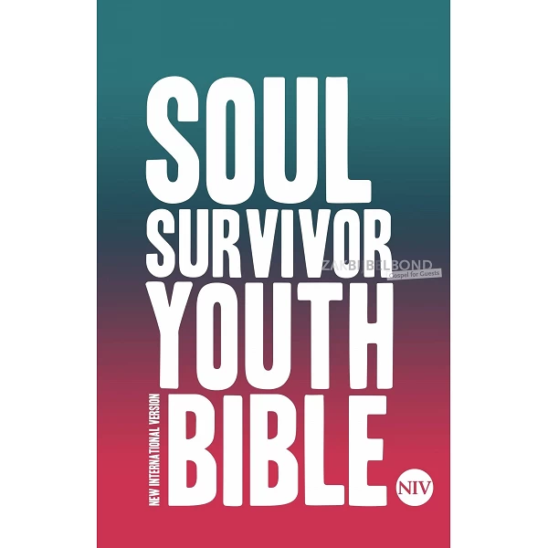 Engelse Bijbel in de New International Version (NIV) - SOUL SURVIVER YOUTH BIBLE - Uitgevoerd in groot formaat met harde kaft