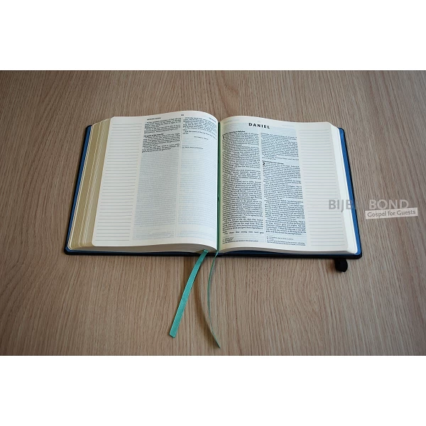 Engelse Bijbel NIV - Journaling Bible zwart