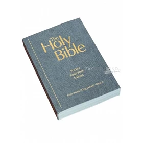 English Bible KJV - Pocket reference grey