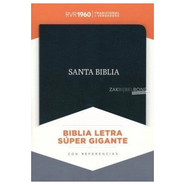 Spaanse Bijbel RVR 60 - Letra Súper Gigante