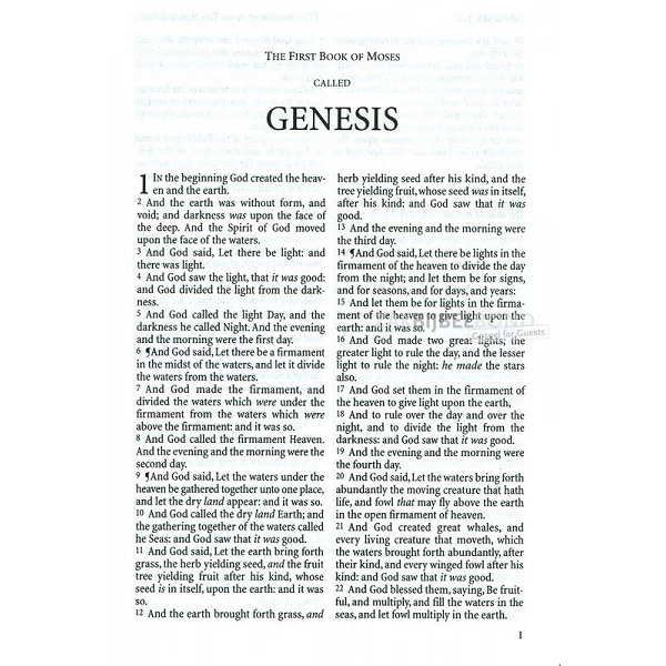 English Bible in the King James Version Windsor Text Bible (Vivella) - Two-Tone Brown